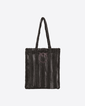 PINKO BORSA NERO / UNI EASY TOTE BAG