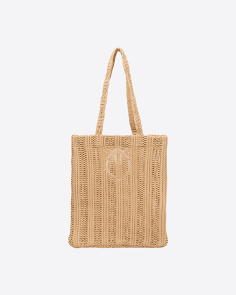 PINKO BORSA PAGLIA / UNI EASY TOTE BAG