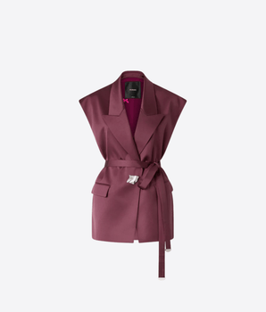 PINKO GIACCA GIACCA SMANICATA IN SATIN