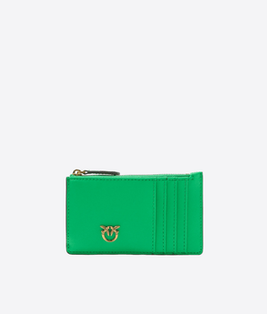 PINKO PORTAFOGLIO VERDE / UNI PORTACARTE AIRONE