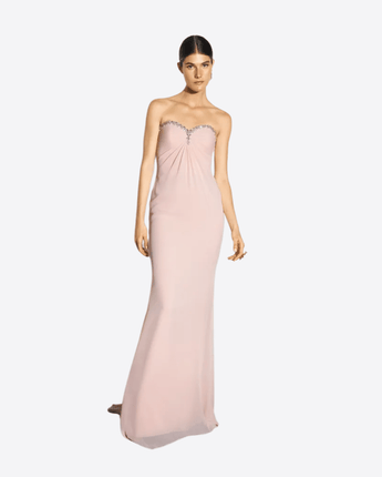 PRONOVIAS ROSA / 38 CILAN TEA ROSE CHIFFON&BEADS