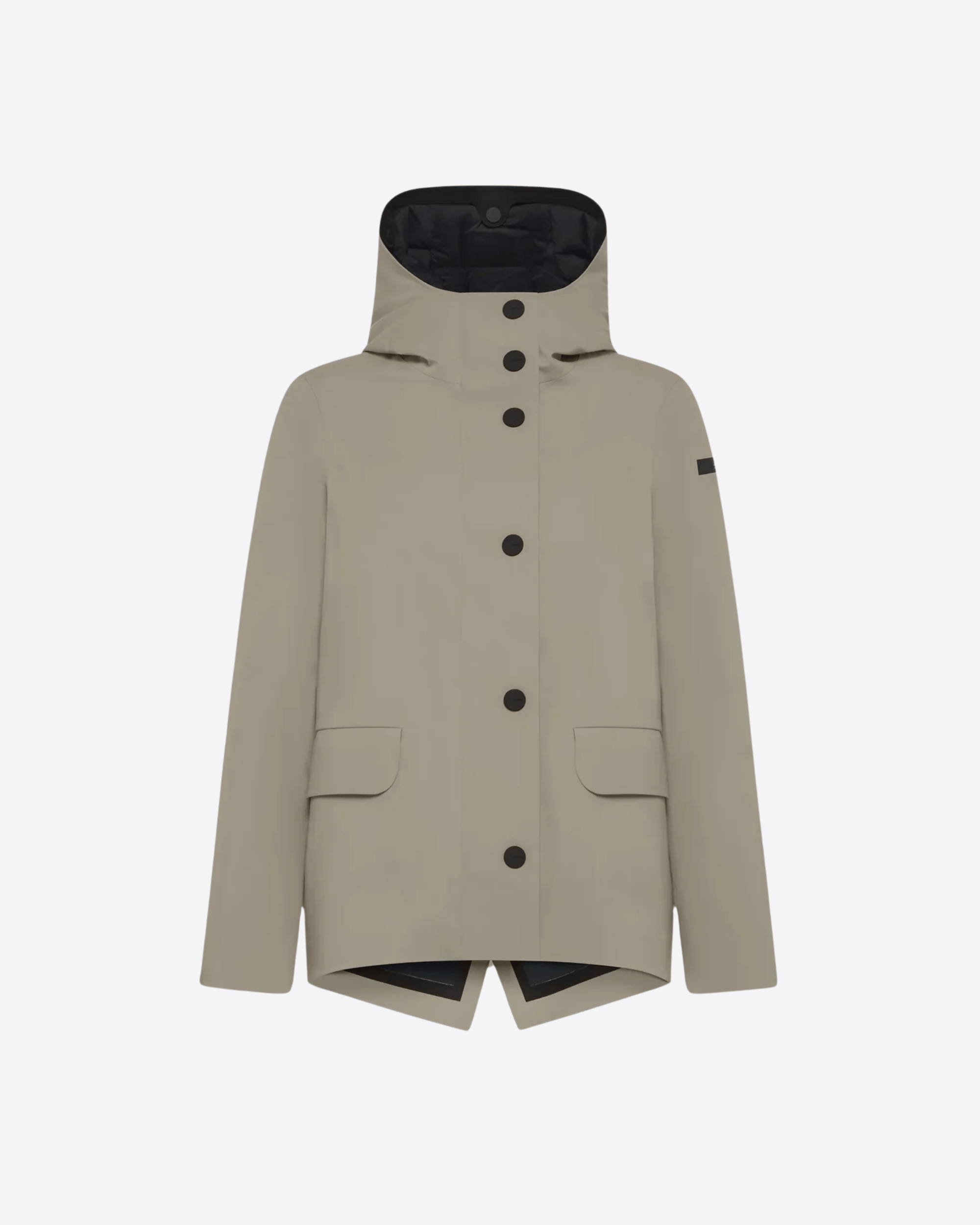 RRD Abbigliamento e accessori TORTORA / 42 COLOR DETACHABLE PARKA SHORT WOM JKT