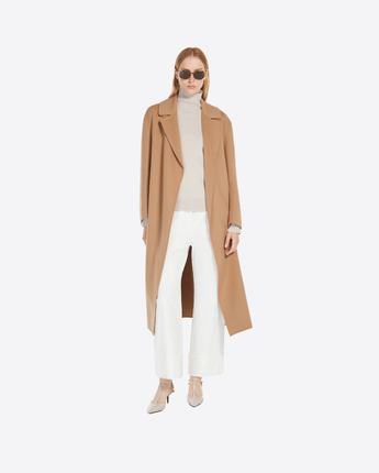 'S MAX MARA Abbigliamento e accessori CAPPOTTO A VESTAGLIA IN LANA