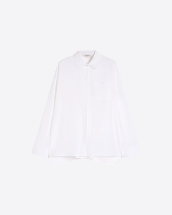 S MAX MARA CAMICIA CAMICIA IN TELA DI LINO