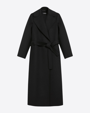 S MAX MARA CAPPOTTO CAPPOTTO A VESTAGLIA IN DRAP DI LANA
