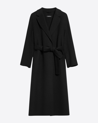 S MAX MARA CAPPOTTO CAPPOTTO MIDI IN DRAP DI LANA
