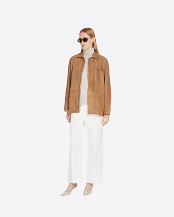 'S MAX MARA GIACCA GIACCA IN SUEDE