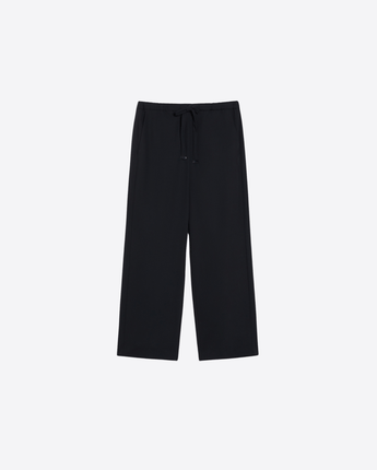 'S MAX MARA PANTALONE BLU MARINO / 38 PANTALONE JOGGING IN LANA