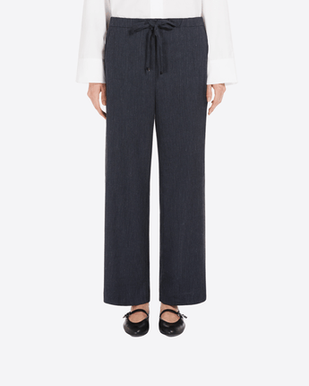 'S MAX MARA PANTALONE PANTALONE JOGGING EFFETTO DENIM