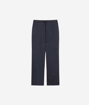 'S MAX MARA PANTALONE PANTALONE JOGGING EFFETTO DENIM