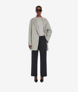 'S MAX MARA PANTALONE PANTALONE JOGGING IN LANA