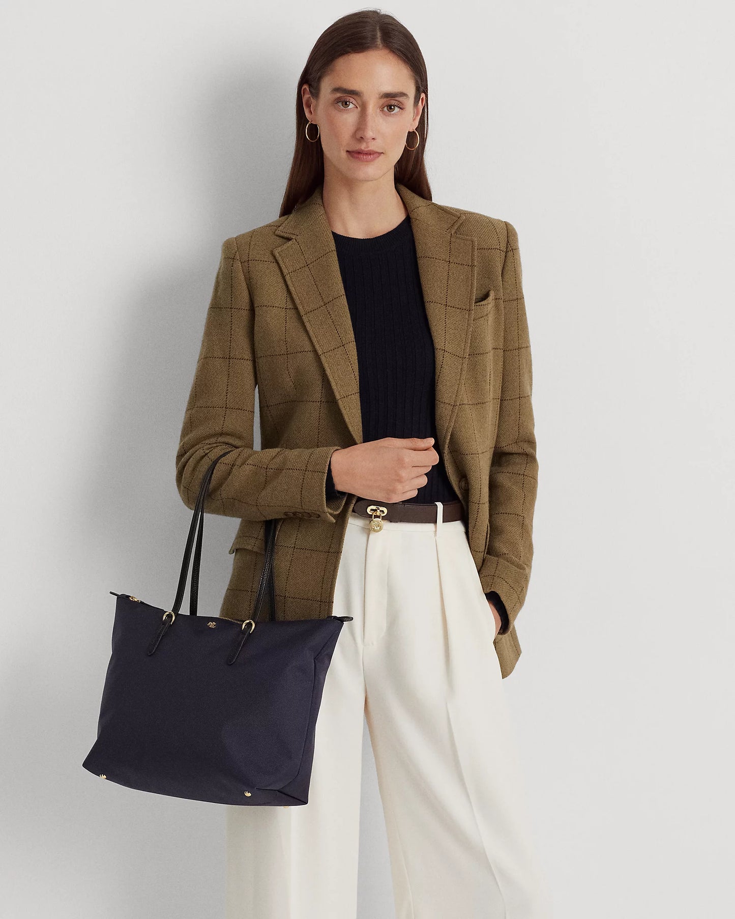 LAUREN RALPH LAUREN | TOTE KEATON MEDIA IN NYLON