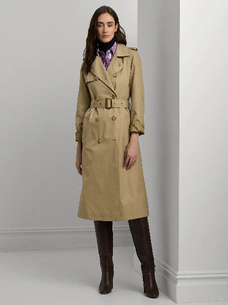 LAUREN RALPH LAUREN | TRENCH DOPPIO PETTO CON CINTURA