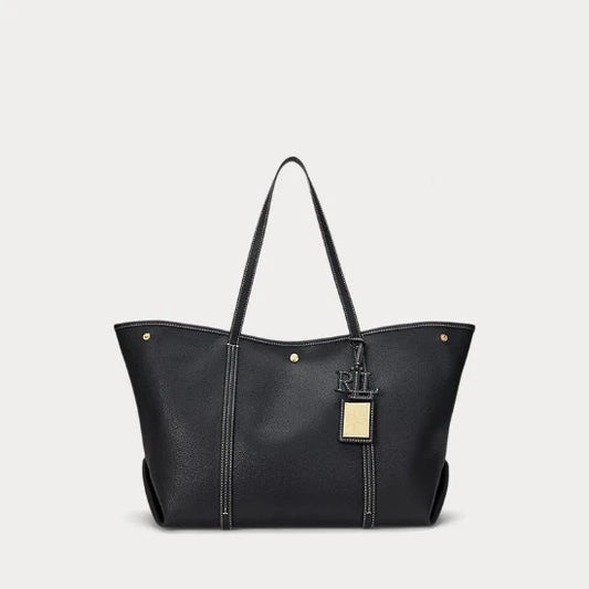 LAUREN RALPH LAUREN | TOTE EMERIE GRANDE IN PELLE