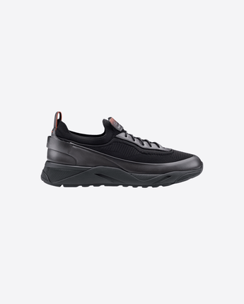 SANTONI SCARPE SNEAKERS LOW-TOP A CALZINO IN TESSUTO ELASTICO