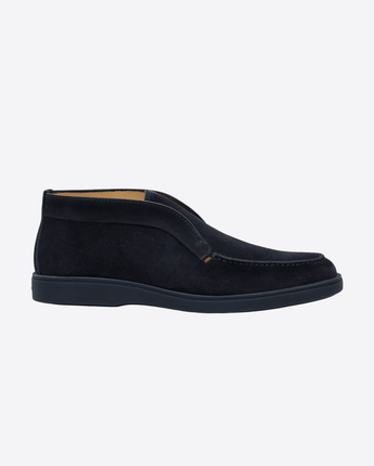 SANTONI SCARPE STIVALETTO DESERT IN SUEDE