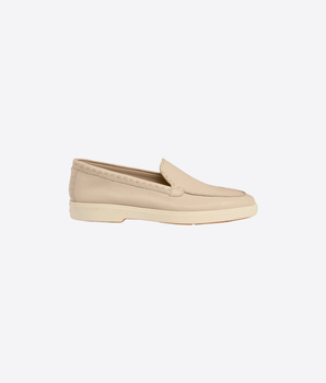SANTONI SCARPE TISANA / 36 MOCASSINO DA DONNA IN PELLE BOTTALATA ROSA