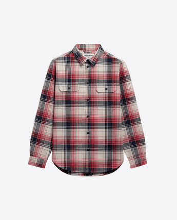 SEBAGO CAMICIA OVERSHIRT A QUADRI