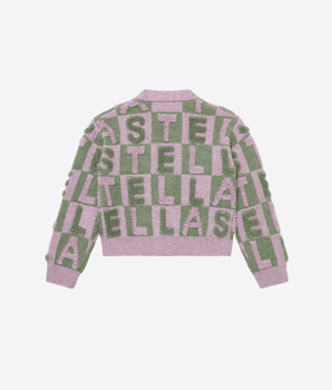 Stella McCartney Abbigliamento e accessori CARDIGAN LAVORATO A MAGLIA CON LOGO