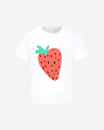 Stella McCartney BIANCO / 24M T-SHIRT CON STAMPA
