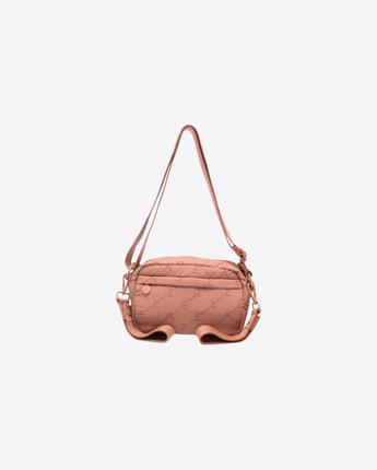 STELLA McCARTNEY BORSA ROSA PESCA / UNI BORSA CON LOGO ALL OVER