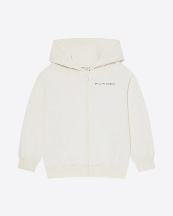 Stella McCartney FELPA FELPA CON CAPPUCCIO A ZIP INTERA STELLA McCARTNEY