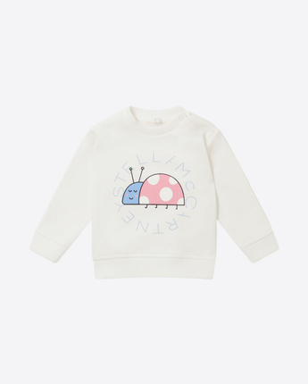 Stella McCartney FELPA FELPA CON GRAFICA COCCINELLE STELLA McCARTNEY