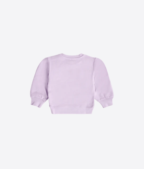 Stella McCartney LILLA Felpa lilla per neonata con stampa colorata