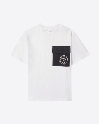 Stella McCartney T-SHIRT MAGLIETTA CON MOTIVO LOGO S-WAVE STELLA McCARTNEY