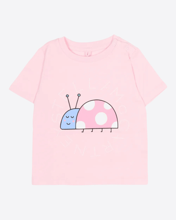 Stella McCartney T-SHIRT T-SHIRT CON STAMPA GRAFICA COCCINELLA STELLA McCARTNEY