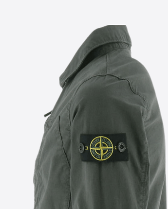 STONE ISLAND Abbigliamento e accessori BLU/GREY / 10A GIACCA-CAMICIA  STONE