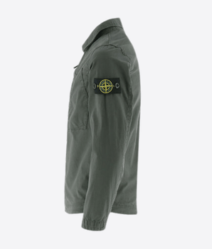 STONE ISLAND Abbigliamento e accessori BLU/GREY / 10A GIACCA-CAMICIA  STONE