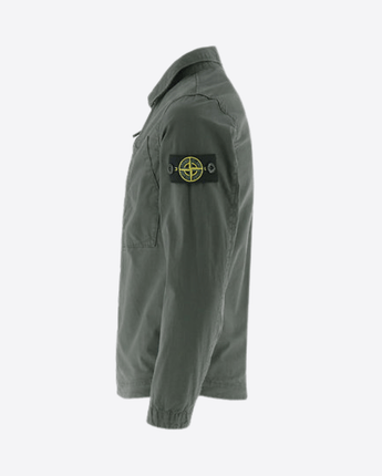 STONE ISLAND Abbigliamento e accessori BLU/GREY / 10A GIACCA-CAMICIA  STONE