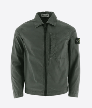 STONE ISLAND Abbigliamento e accessori BLU/GREY / 10A GIACCA-CAMICIA  STONE
