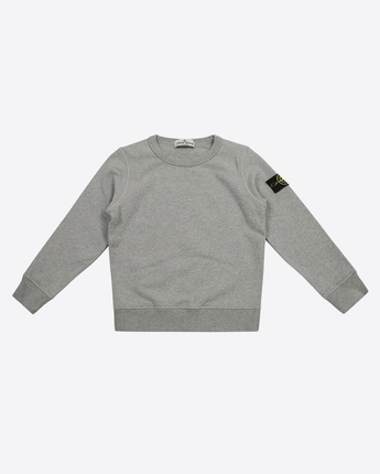 STONE ISLAND Abbigliamento e accessori GRIGIO / 8A Felpa con applicazione Compass