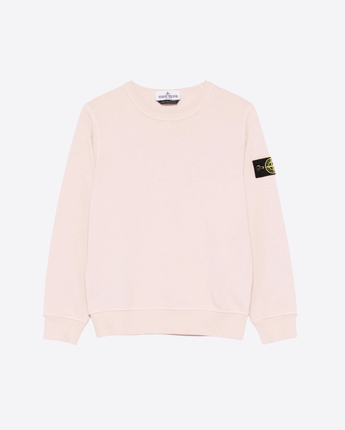 STONE ISLAND Abbigliamento e accessori ROSA / 8A Felpa con applicazione Compass