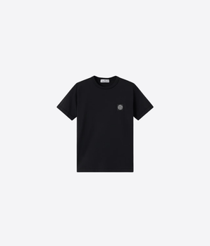 STONE ISLAND T-SHIRT NERO / 8A T-SHIRT LIGHT COTTON JERSEY