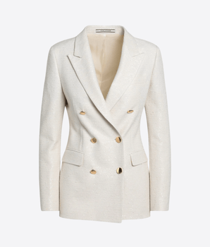 TAGLIATORE Abbigliamento e accessori BIANCO / 42 BLAZER DOPPIOPETTO PARIGI