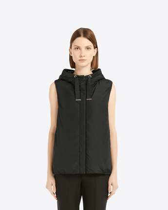 THE CUBE Abbigliamento e accessori GILET REVERSIBILE IN TELA ANTIGOCCIA