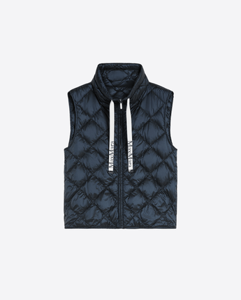 THE CUBE GIACCA BLU MARINO / 40 GILET IMBOTTITO IN TELA ANTIGOCCIA