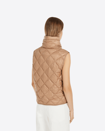 THE CUBE GIACCA GILET IMBOTTITO IN TELA ANTIGOCCIA