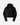 THE NORTH FACE FELPA NERO / S FELPA CON CAPPUCCIO CORTA IN VITA ESSENTIAL