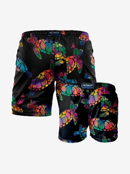 SETTENOVE | TURTLES PADRE FIGLIO MULTICOLOR