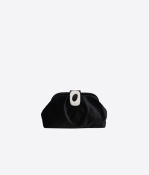 TWENTYFOURHAITCH BORSA NERO / UNI CLUTCH KYRETH