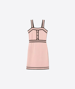 TWINSET ABITO ABITO IN MAGLIA CON BORDATURE
