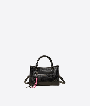 TWINSET BORSA NERO / UNI BORSA BAULETTO CON CHARMS