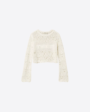 TWINSET MAGLIA MAGLIA CON MOTIVO A ROMBI