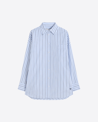 WEEKEND CAMICIA CAMICIA OVER IN COTONE A RIGHE WEEKEND MAX MARA