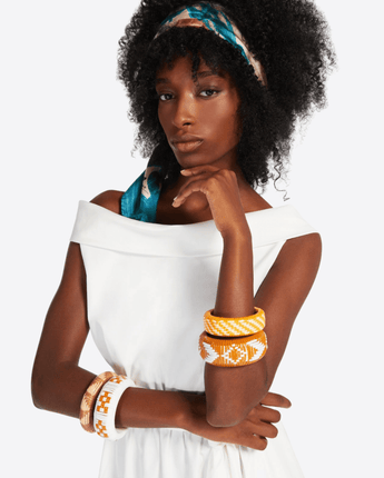 WEEKEND MAX MARA Abbigliamento e accessori BEIGE / UNI SET DI BRACCIALI IN RESINA