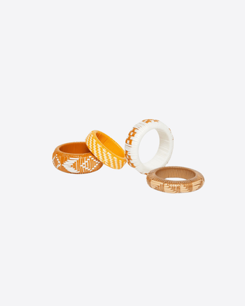 WEEKEND MAX MARA Abbigliamento e accessori BEIGE / UNI SET DI BRACCIALI IN RESINA